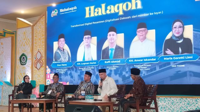 Gerakan Nasional Ayo Mondok di Ponpes Al Amien, Raffi Ahmad Motivasi Santri Rambah Dunia Digital