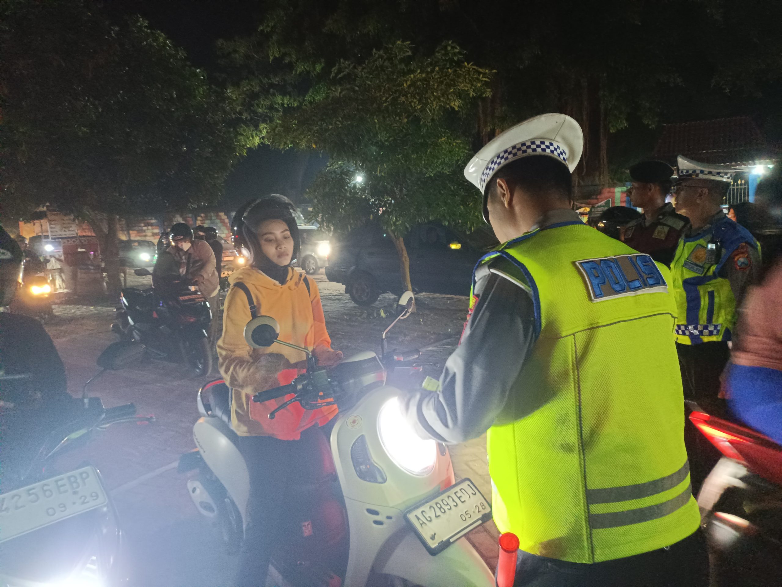 Ratusan Kendaraan di Kediri Terjaring Operasi Gabungan