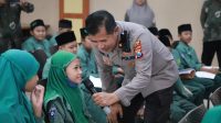 Dikunjungi Murid SD, Polres Kediri Edukasi Kesadaran Hukum Sejak Dini