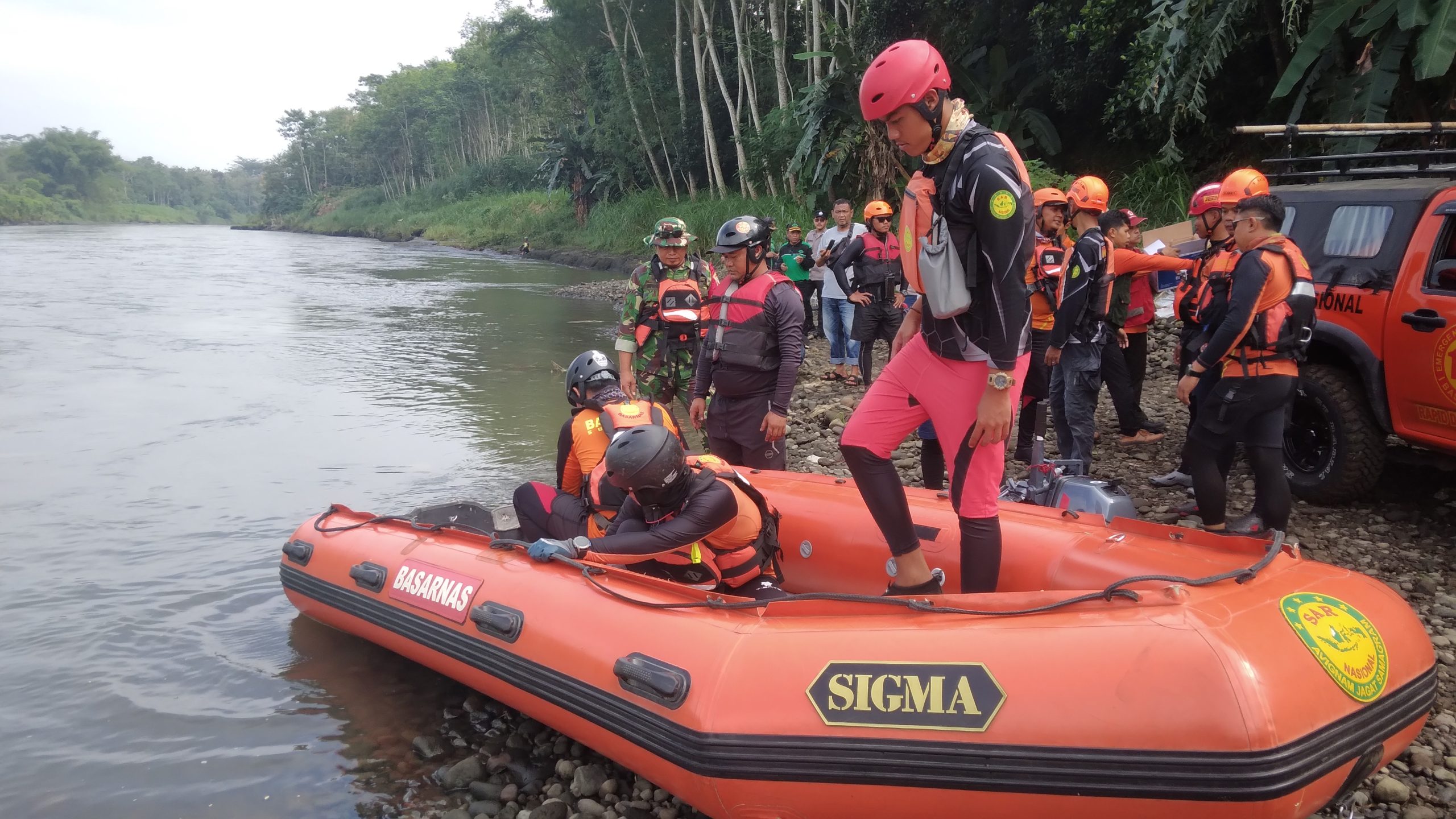 Cari Korban Tenggelam, Kerahkan 35 Personel, Fokus ke TKP dan Radius 3 Kilometer