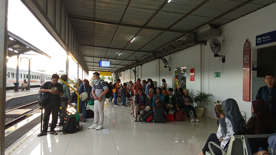 Libur Panjang May Day, Stasiun Blitar Catat Sebanyak 1.870 Penumpang Berangkat