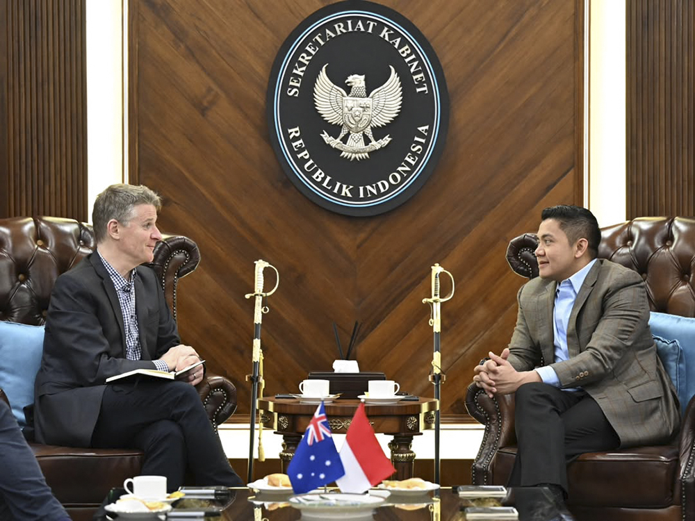 Sekretaris Kabinet Teddy Indra Wijaya mayor teddy