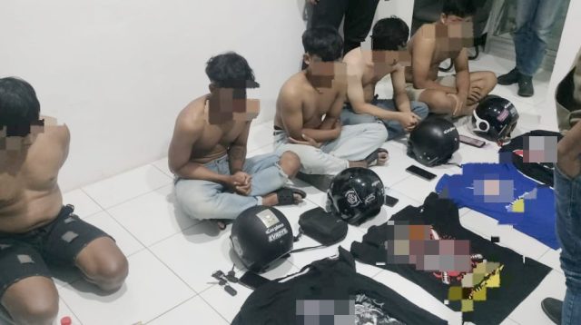 Bikin Onar, 5 Oknum Anggota Silat Digaruk Polres Blitar