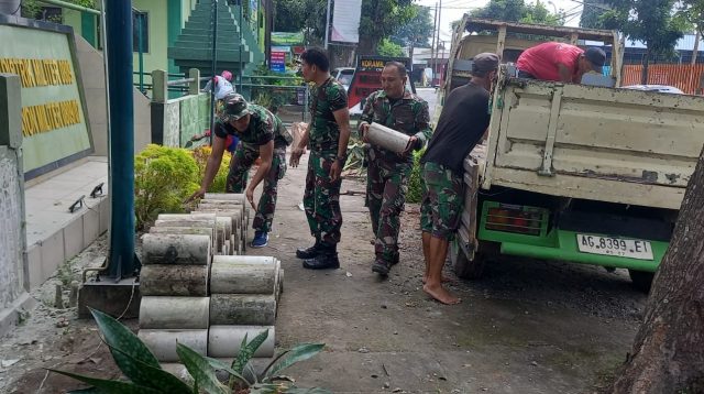 Personel Koramil Pesantren Kompak Benahi Mako, Danramil: Sudah Waktunya