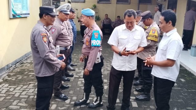 Apel Pagi di Mapolsek Pesantren, Tekankan Disiplin dan Tugas Sesuai Tupoksi