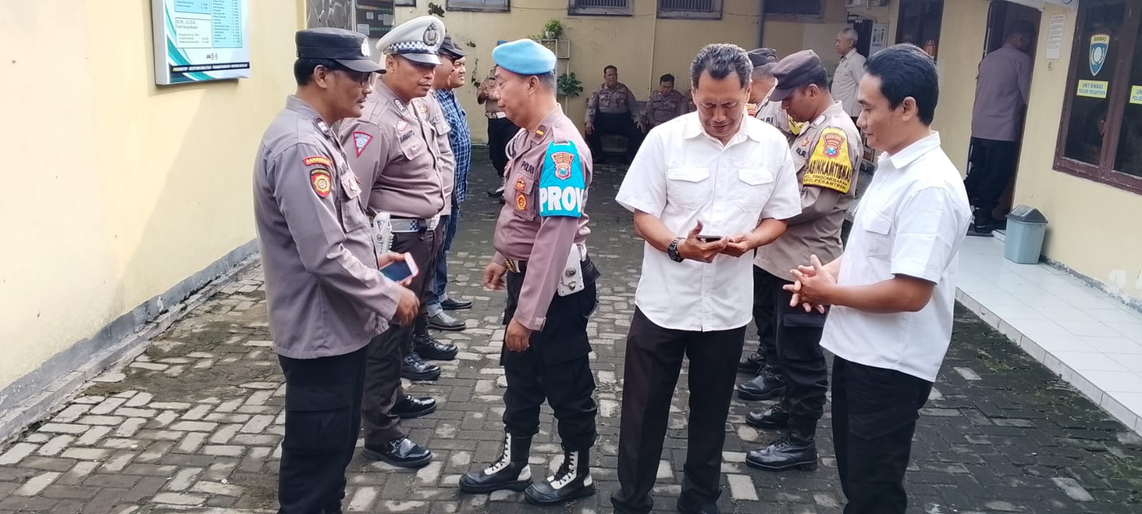 Apel Pagi di Mapolsek Pesantren, Tekankan Disiplin dan Tugas Sesuai Tupoksi