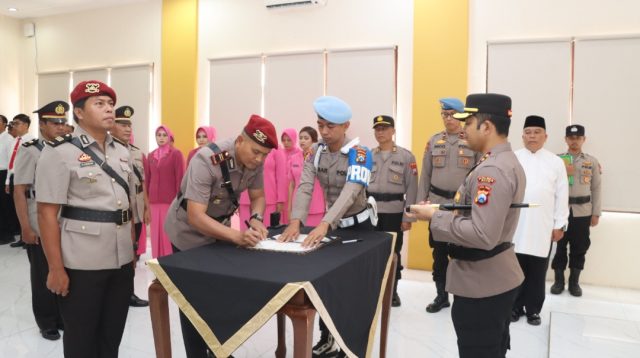 Kasat Reskrim dan Kasat Binmas Polres Batu Resmi Dimutasi, ini Penggantinya