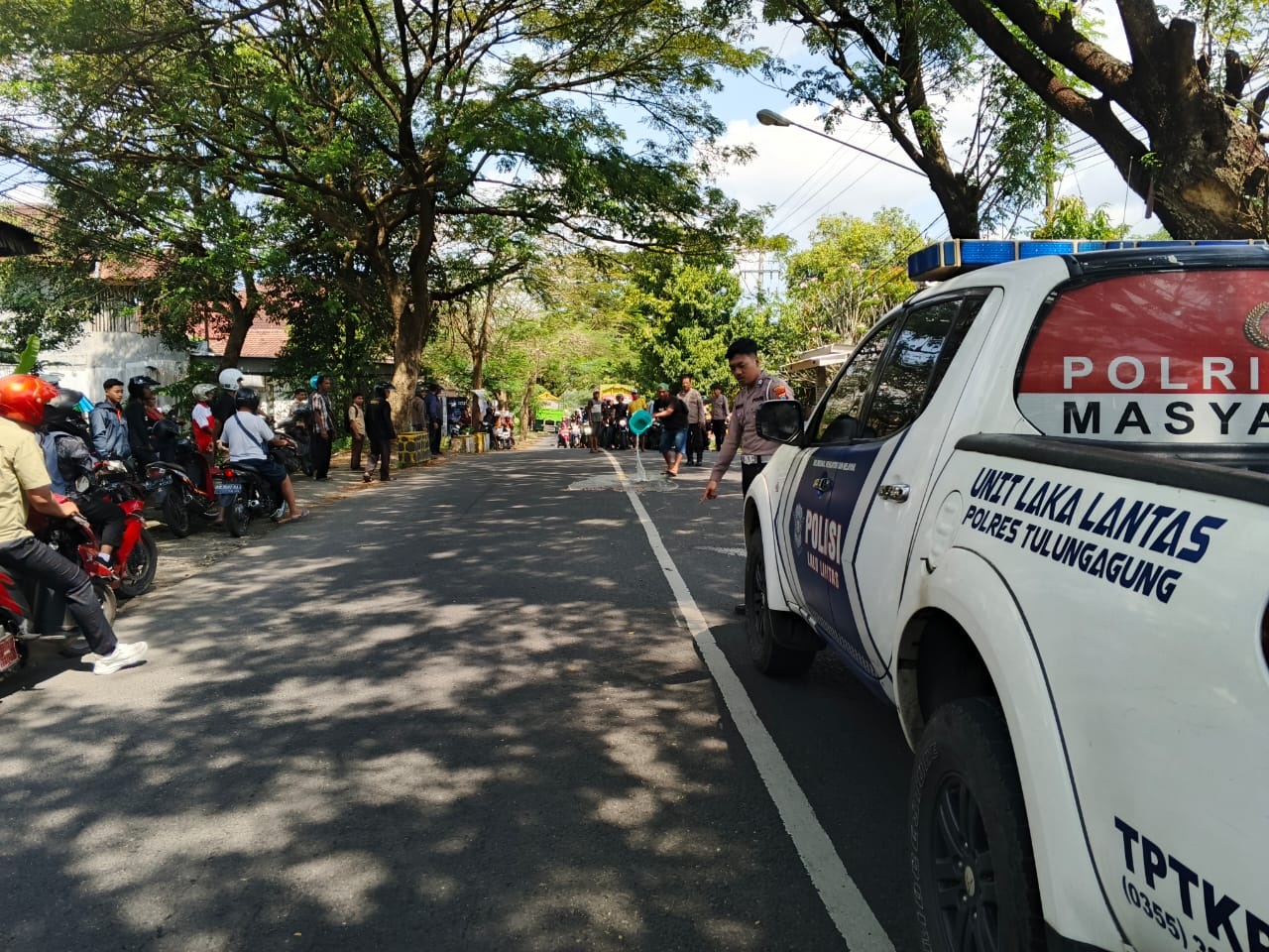 Gagal Dahului Truk, Pelajar Tulungagung Tewas usai Bersenggolan