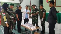 Personel Kodim 0812 Lamongan Tes Urine Mendadak