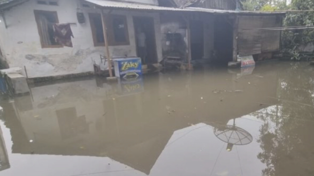 Permukiman Kelurahan Mastrip Nganjuk Terendam Banjir, Warga Tuntut Perhatian Pemerintah