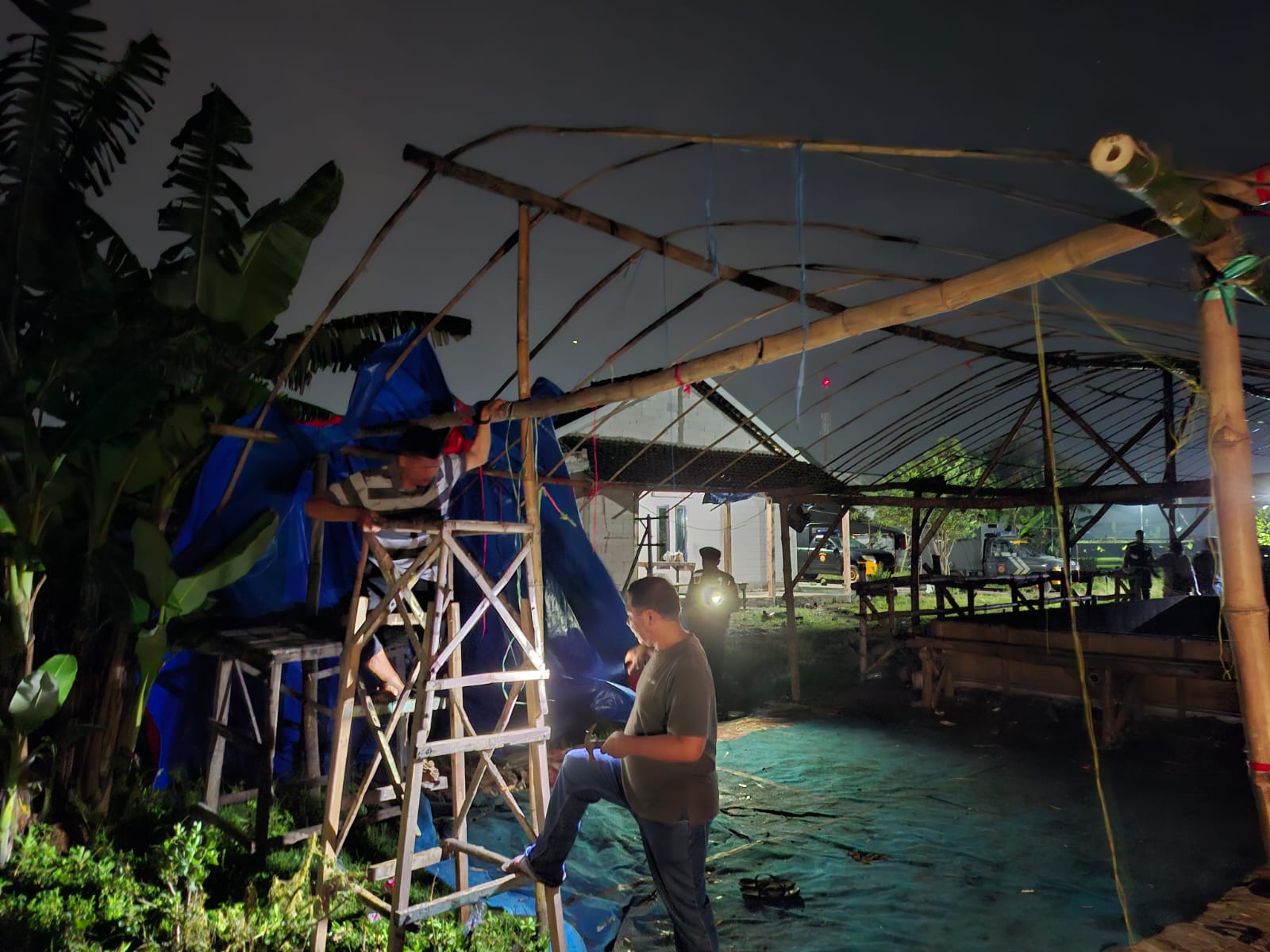 Lokasi Judi Dadu dan Sabung Ayam di Sukomoro Dibongkar, Pelaku Kabur