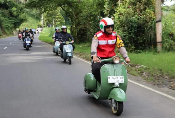 Batu Vespa Fest 2025, Pamerkan Motor Koleksi Langka