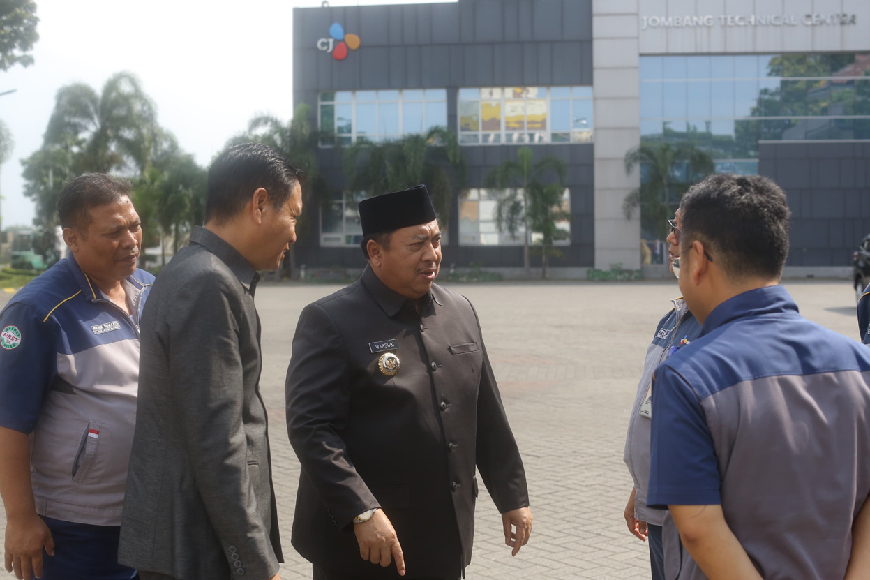 Bupati Jombang Tinjau Kawasan Industri, Dorong Investasi dan Industri Ramah Lingkungan
