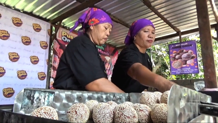 Inovasi Jajanan Tradisional Onde-onde Ubi Ungu Mencuri Perhatian