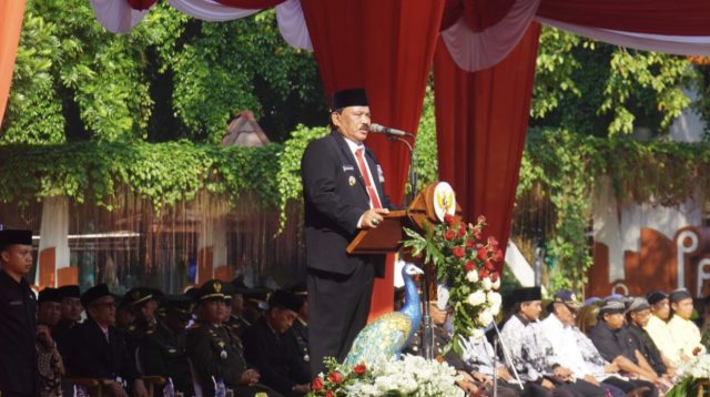 Begini Pesan Kebangsaan Bupati Nganjuk di Hari Lahir Pancasila