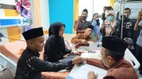 Terlanjur Cinta, Sepasang Kekasih di Ponorogo Melangsungkan Akad Nikah di Rumah Sakit