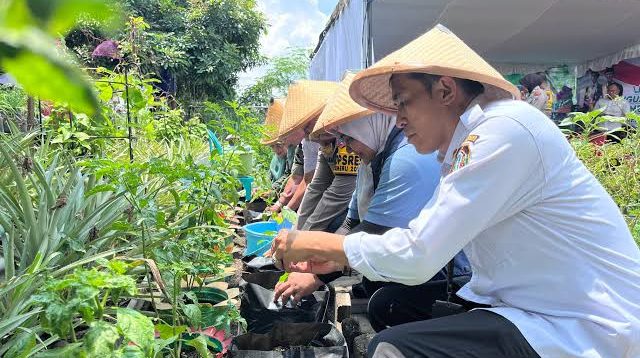 Dukung Program Ketahanan Pangan, DKPP Kota Blitar Dorong Manfaatkan Lahan Kosong Sekitar Rumah
