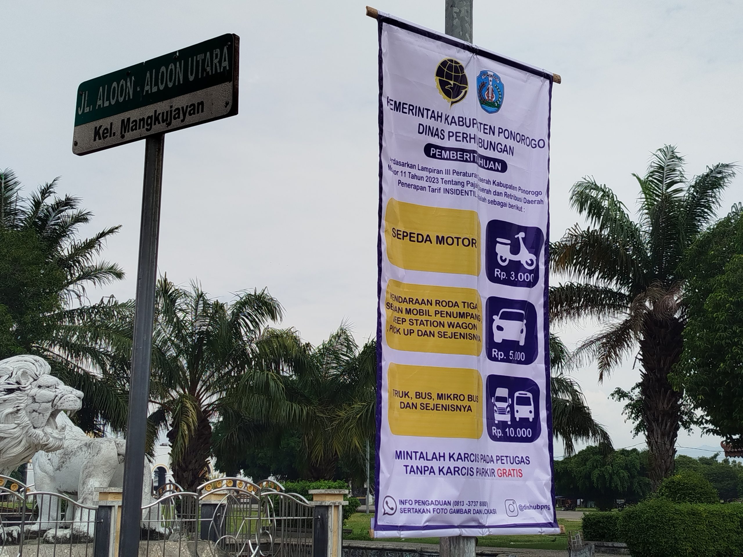 Dishub Ponorogo Targetkan PAD Parkir Rp50 Juta selama Grebeg Suro 2025