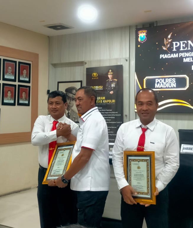 Berprestasi, Satresnarkoba Polres Madiun Juara Pertama Restorative Justice Semester I 2025