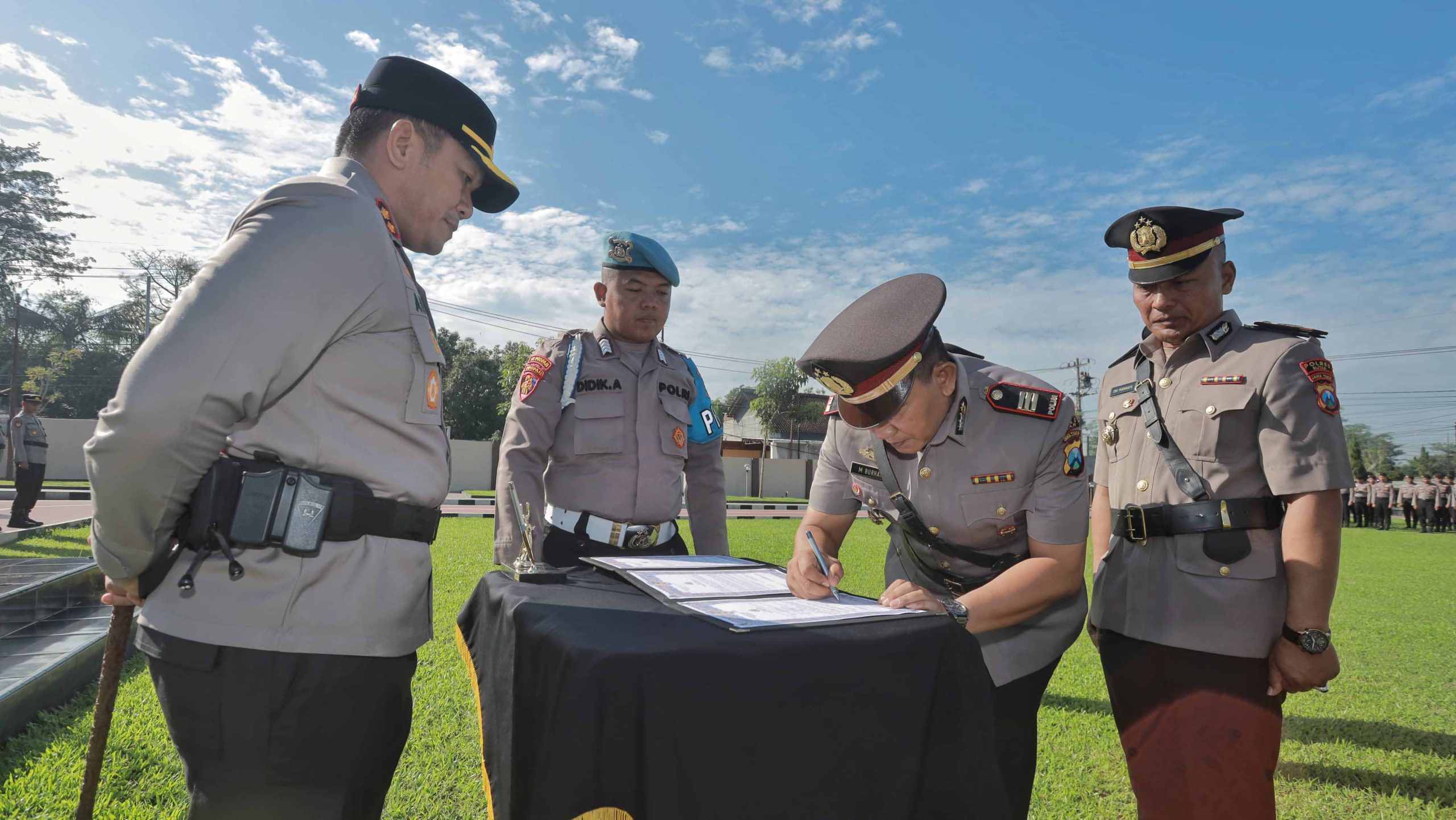 Sejumlah Perwira di Polres Blitar Berganti
