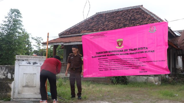 Lima Aset Tanah dan Bangunan Rp 4 Miliar Disita Terkait Korupsi Dam Kalibentak Blitar