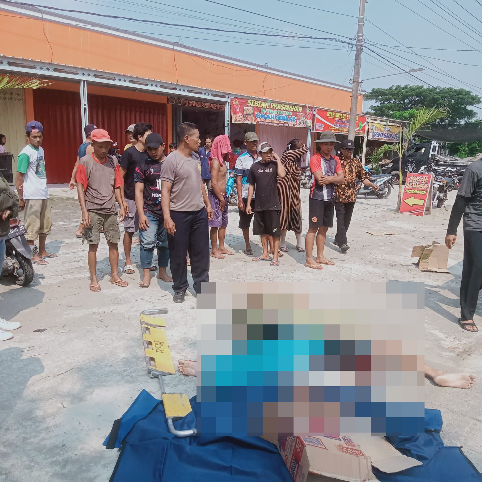 Tabrakan Maut Lamongan Tewaskan Pengendara CRF, Sopir Colt Diesel Sempat Kabur