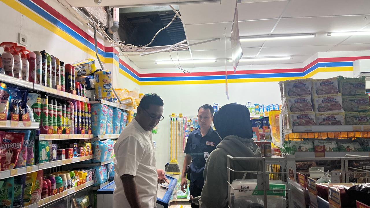 Maling Bobol Indomaret dan Gasak Rokok, Kerugian Rp 16 Juta
