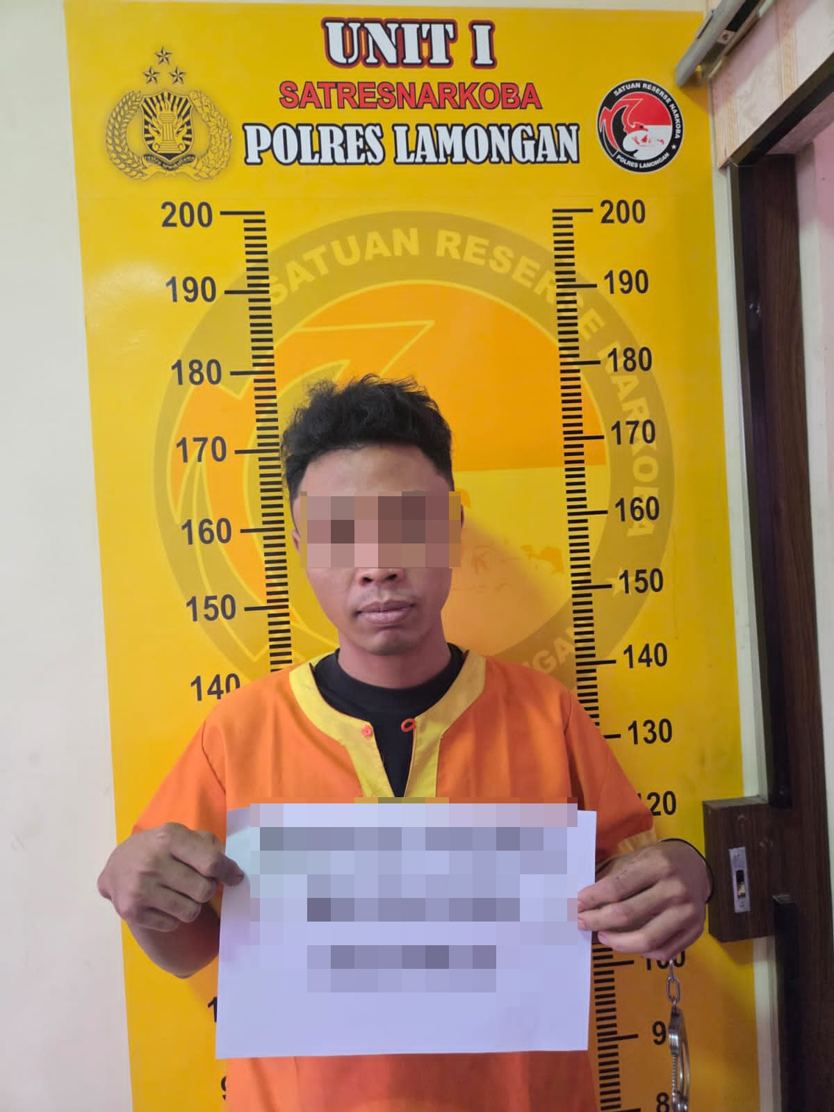 Terduga Pelaku Pengedar Sabu Lamongan Diringkus