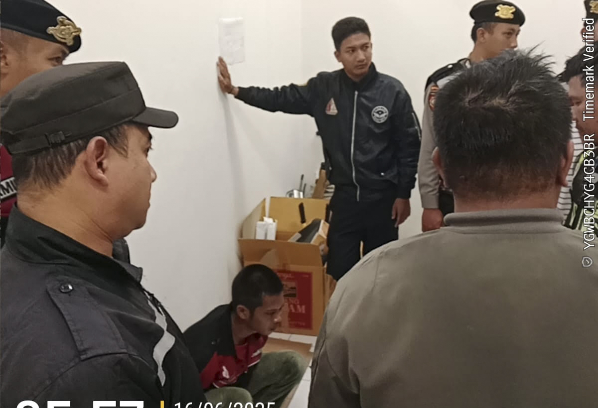 pelaku curanmor di Pasar Induk Among Tani