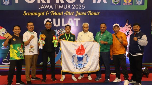 Cabor Gulat Kota Batu Borong Medali di Porprov IX Jatim