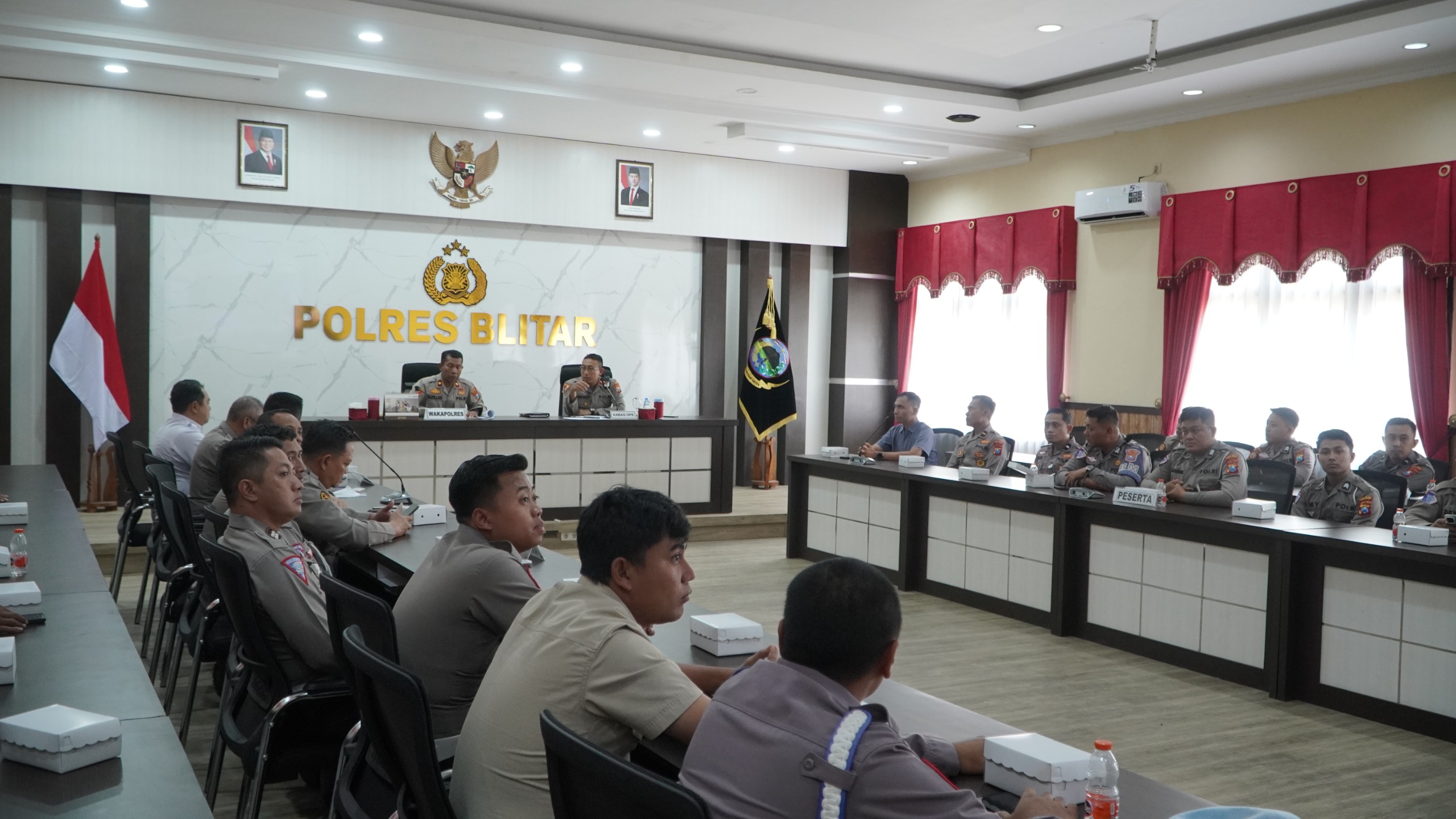 Polres Blitar Gelar Latpraops Patuh Semeru 2025, Siapkan 64 Personel untuk Jaga Kamseltibcarlantas