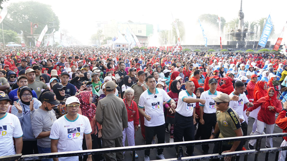 Rute Car Free Day Diubah, Kini Dimulai dari Perempatan DPRD Kota Blitar Lurus hingga Jalan Wilis