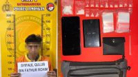 Dua Pengedar Sabu di Lamongan Diringkus, Polisi Amankan 16 Paket Hemat Sabu Siap Edar