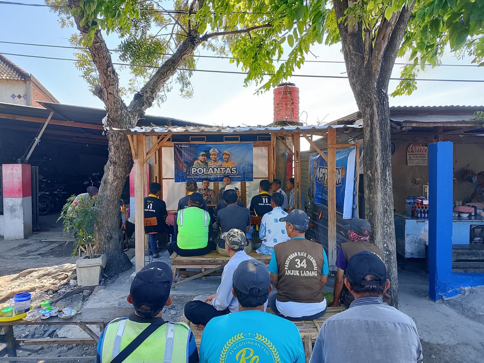 Korlantas Polri Sosialisasikan Operasi Patuh Semeru 2025 di Terminal Anjuk Ladang Nganjuk