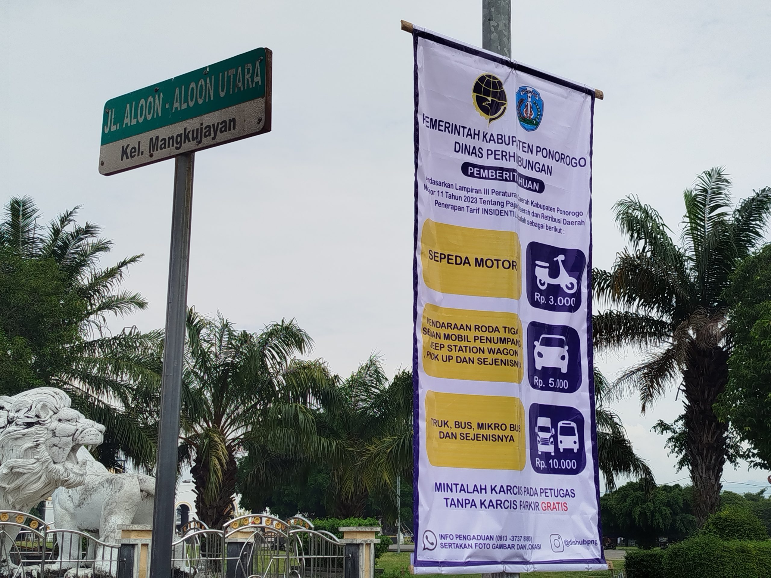 PAD Parkir Grebeg Suro Ponorogo Naik 60 Persen, Meski Belum Capai Target