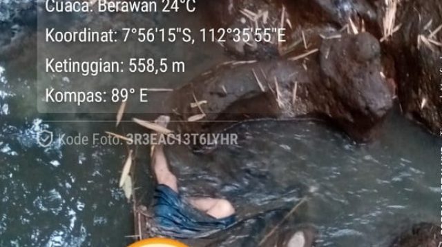 Mayat Mengapung di Sungai Metro Gemparkan Warga Malang