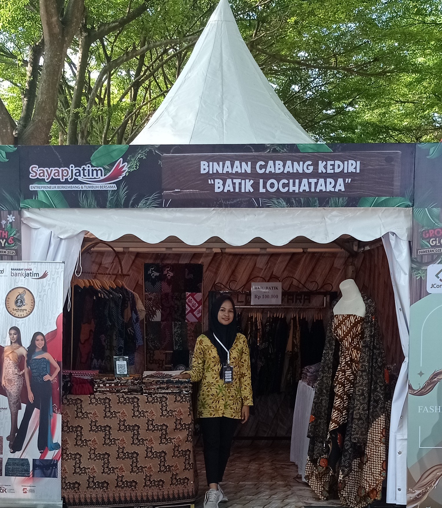 Batik Lochatara Kediri Semakin Eksis, Diminati Berbagai Daerah di Nusantara