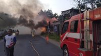 Bangunan Usaha Terbakar di Diwek, Ternyata ini Penyebabnya, Bikin Miris