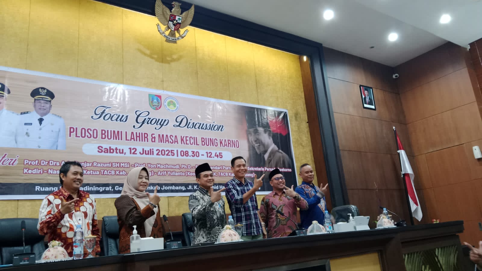 Jika Ploso - Jombang Diakui sebagai Tempat Lahir Bung Karno, Ketua DPRD: Perkuat Posisi Jombang di Level Nasional