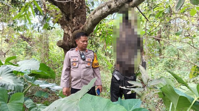Ditemukan Membusuk dan Tinggal Kerangka, Jasad Pria Menggantung Gegerkan Warga Jombang