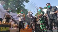 Kejari Jombang Musnahkan Barang Bukti 106 Perkara, dari Narkoba hingga Miras
