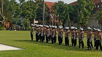 Penampilan Polcil Binaan Polres Kediri pada HUT ke-79 Bhayangkara Pukau Pengunjung