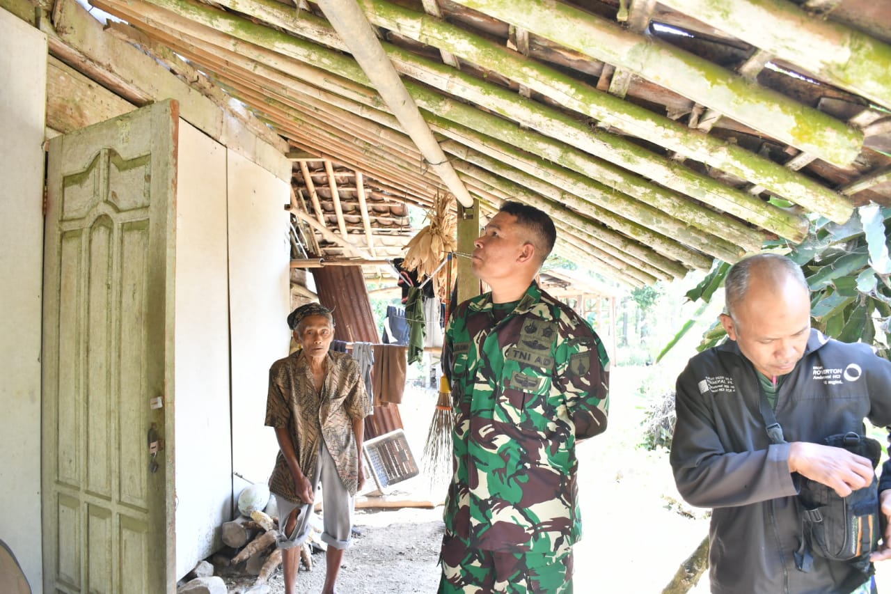 Dandim Ponorogo Tinjau Langsung 158 Rumah Calon Penerima Bantuan RTLH dari Pemprov Jatim