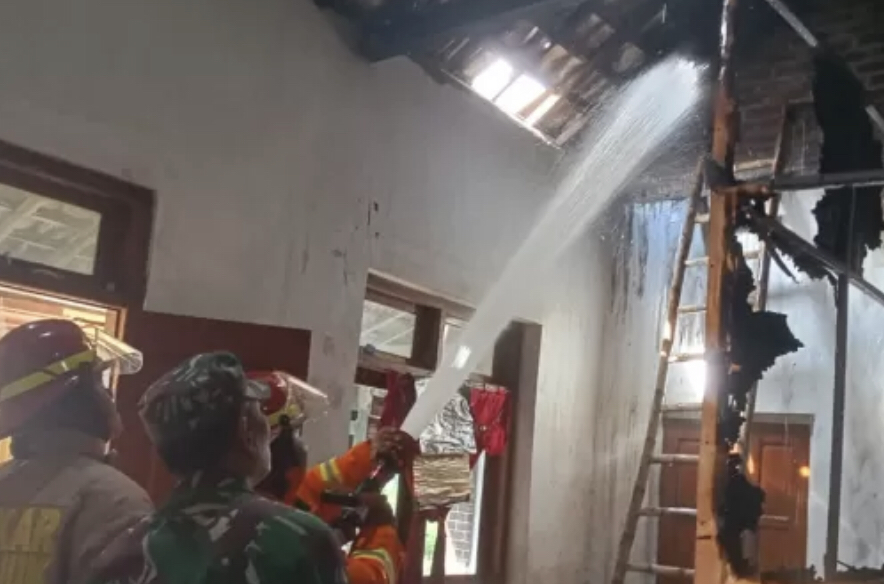 Gara-gara ini, Rumah di Pace Terbakar, Kerugian Belasan Juta Rupiah