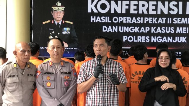 Jaringan Pengedar Narkoba di Nganjuk Digulung, Belasan Ribu Pil Grasak dan Sabu Diamankan