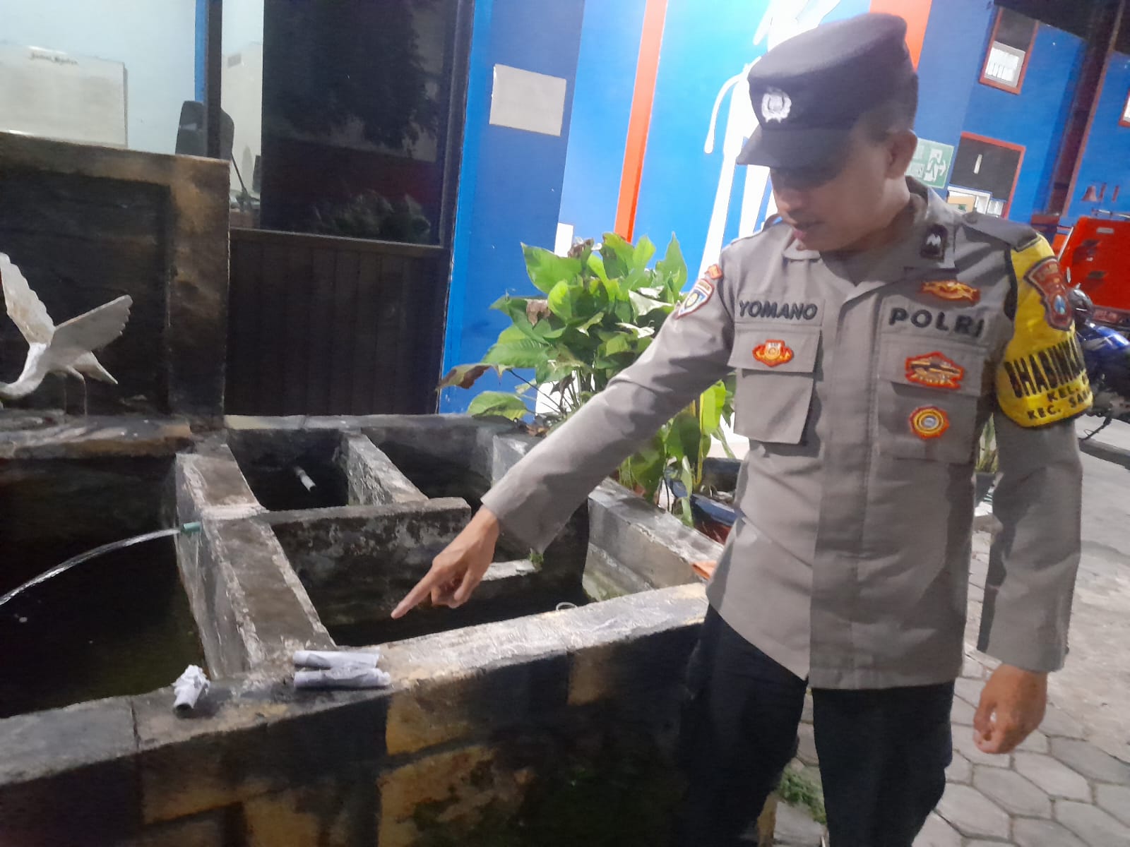 Kantor Damkar Kota Blitar Geger, Malam Hari Ada Ledakan di Halaman