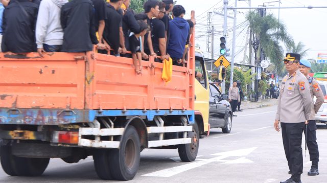 Suran Agung 2025, Polres Madiun Perketat Pengamanan Jalur Rombongan PSHW