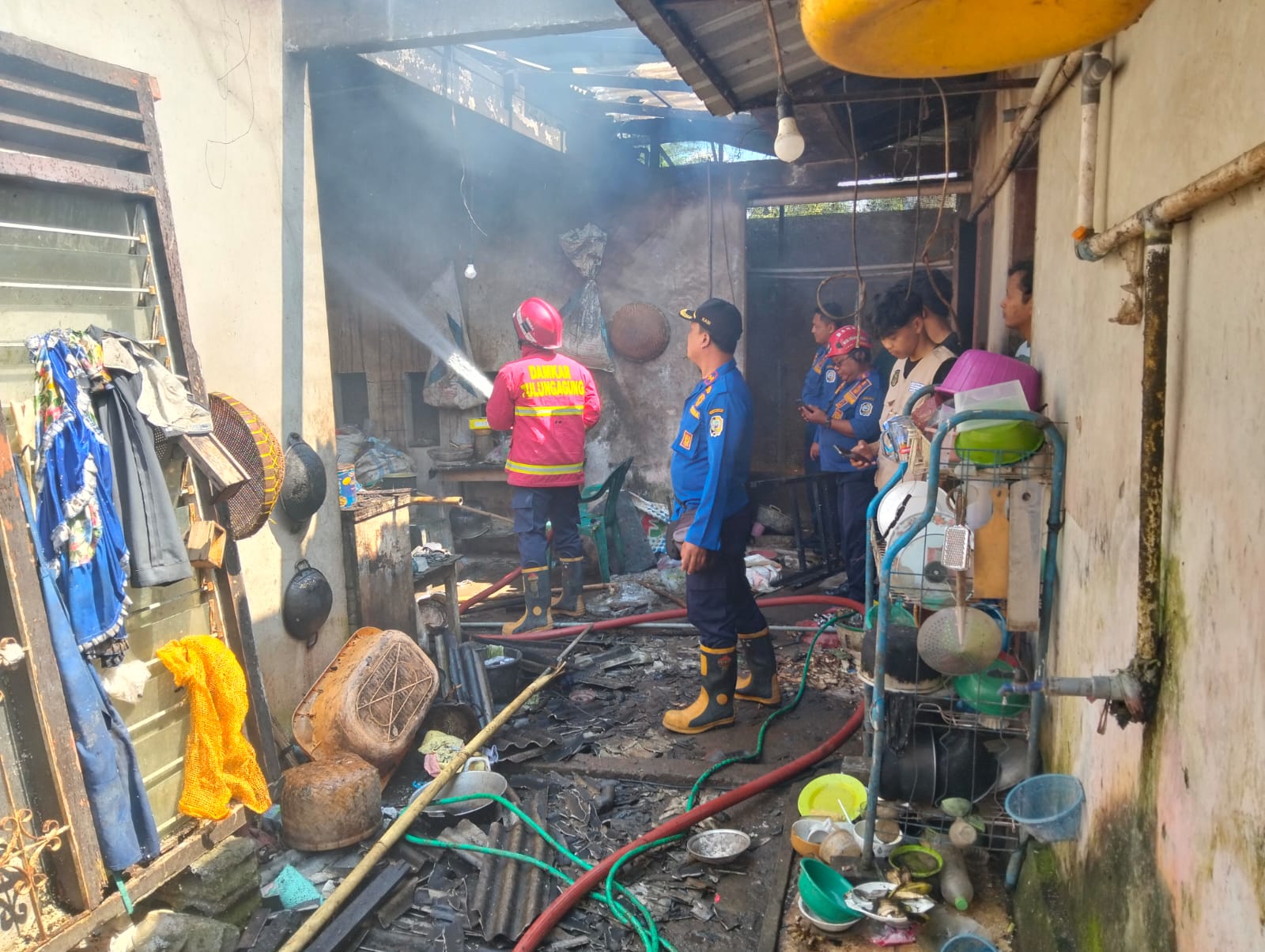Gudang dan Tempat Penetasan Ayam di Tulungagung Terbakar, Diduga Korsleting Listrik