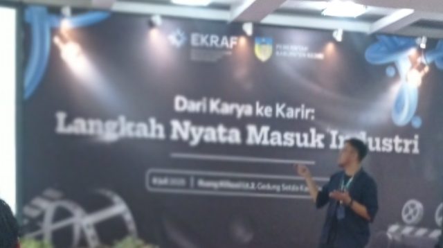 Even dari Karya ke Karir di Pemkab Kediri, Peserta Diajari Penulisan Cerita Film yang Berkualitas