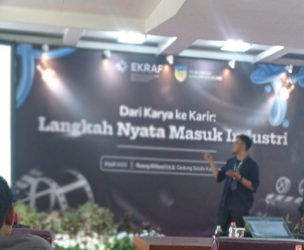 Even dari Karya ke Karir di Pemkab Kediri, Peserta Diajari Penulisan Cerita Film yang Berkualitas
